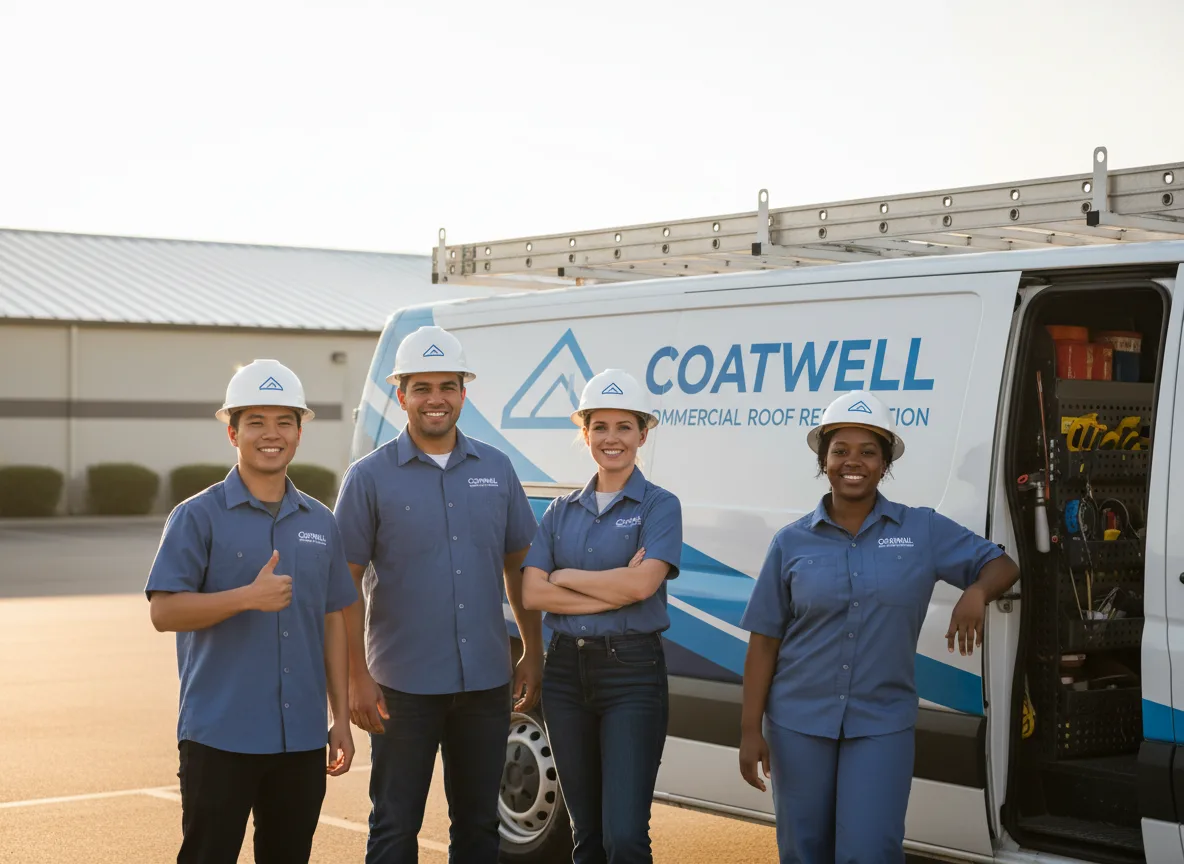 Commercial roof coating company in Linkwood, MD
